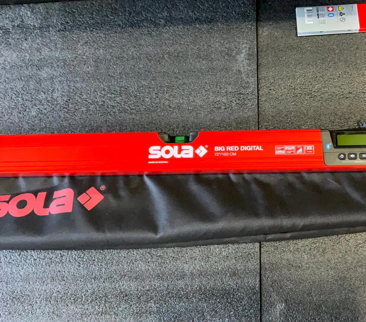 SOLA Big Red Digital Levels (LSB24D, LSB48D, LSB72D)