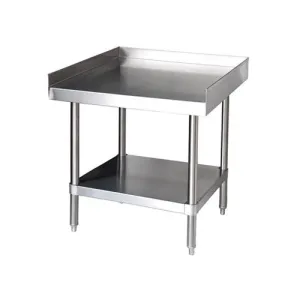 Thorinox DSTAND-2424-GS 24" x 24" 18 Gauge Stainless Steel Equipment Stand