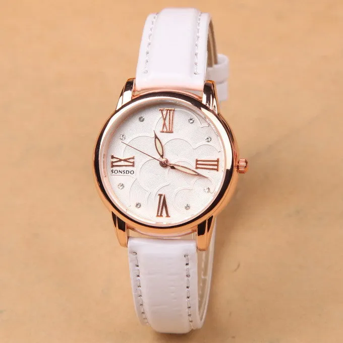 Water resistant watch women fashion charms wristwatches Japan Movement lady pretty quartz watch relogio feminino stainless steel