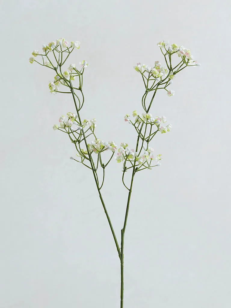 Westside Home White Gypsophila Artificial Flower - Small