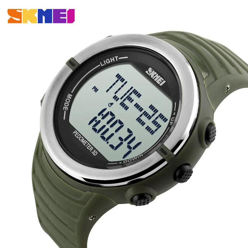 Women Digital Watch Heart Rate Monitor Fitness Tracker Healthy Fit Pedometer Relogio Masculino Waterproof Men Sports Watches